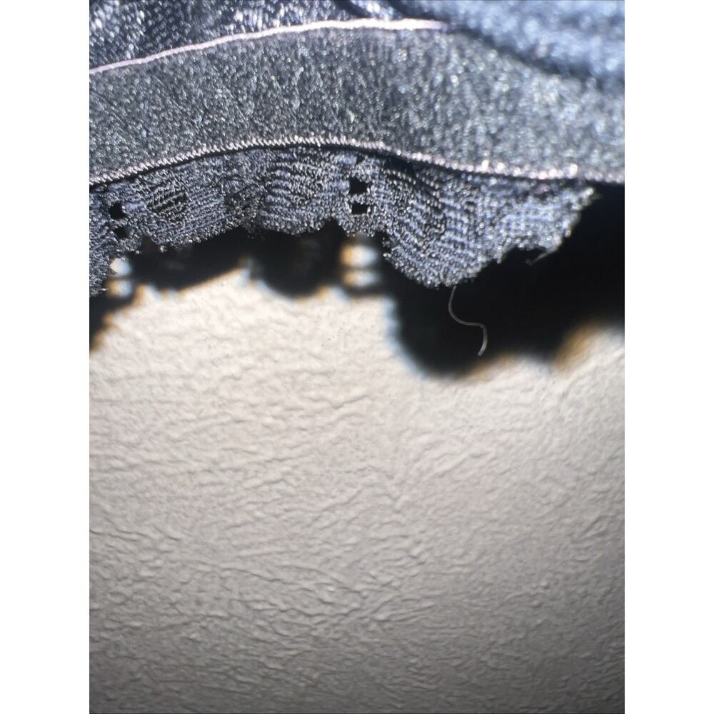 Victorias Secret Black Unlined Underwire Bra 36B Adjustable Straps - Picture 10 of 13